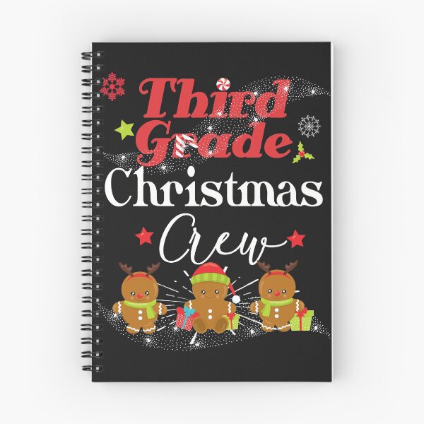 Item preview, Christmas Teacher Student Holiday Gift Third Grade Christmas Crew designed and sold by Sapphire Star.