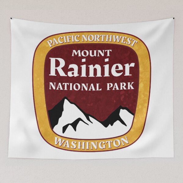 Item preview, Mount Rainier National Park Washington Pacific Northwest designed and sold by DESTINATIONS DECAL.