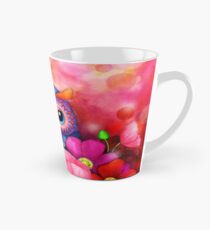 Owl in Poppy Field Tall Mug