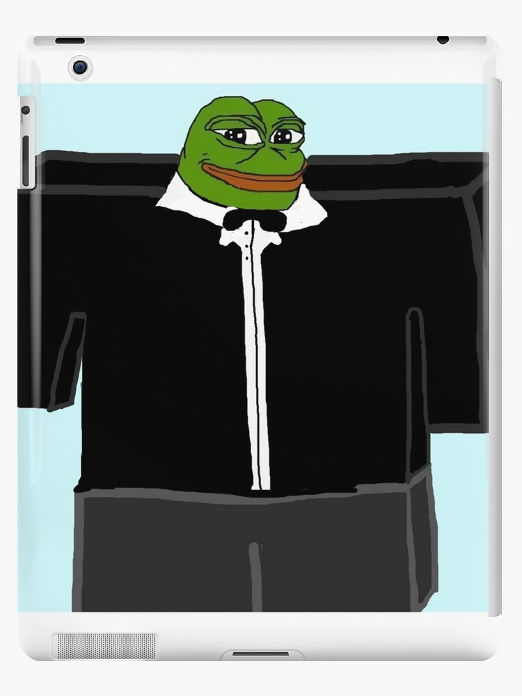 Roblox Pepe Ipad Case Skin By Vanobras Redbubble - how to crucify someone in roblox