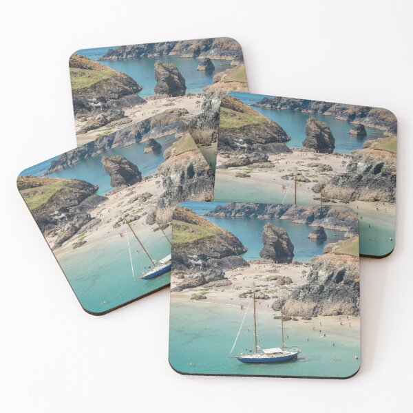 Item preview, Yacht in Kynance Cove, Cornwall designed and sold by Carolyn Eaton.