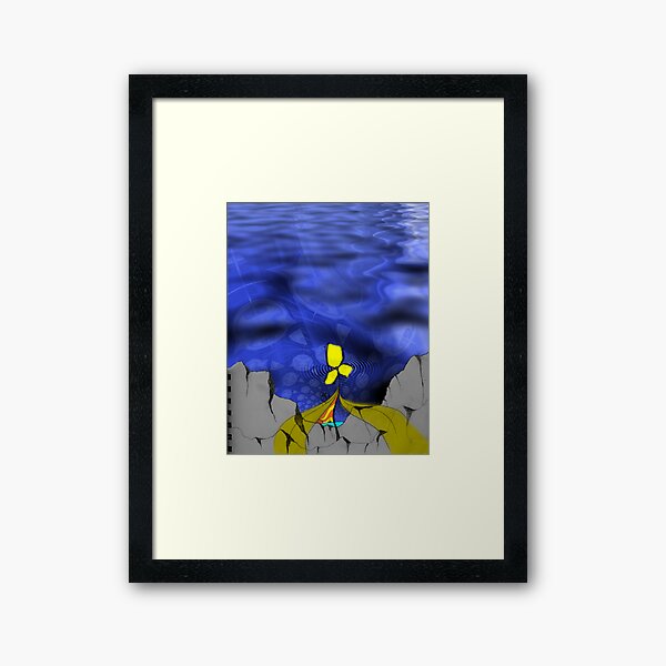 kalia: turvied Framed Art Print