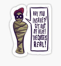 Mummy Insane Sticker