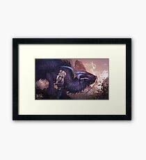A Journey through Roads Untraveled Framed Print