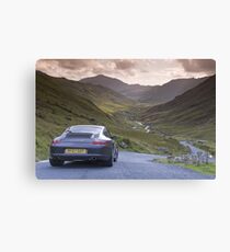 Porsche 911 Lake District Canvas Print