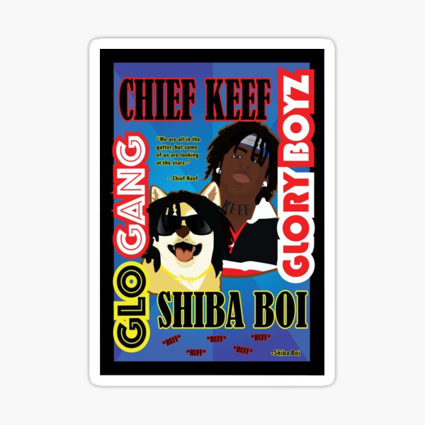 "Chief Keef" Sticker by kittens360 Redbubble