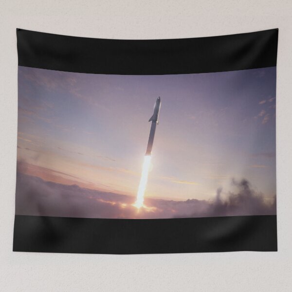 Item preview, SpaceX BFR in Flight designed and sold by bobbooo.