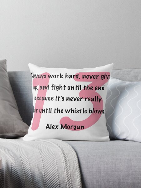 Item preview, Alex Morgan Quote designed and sold by Meaghan Marcus.