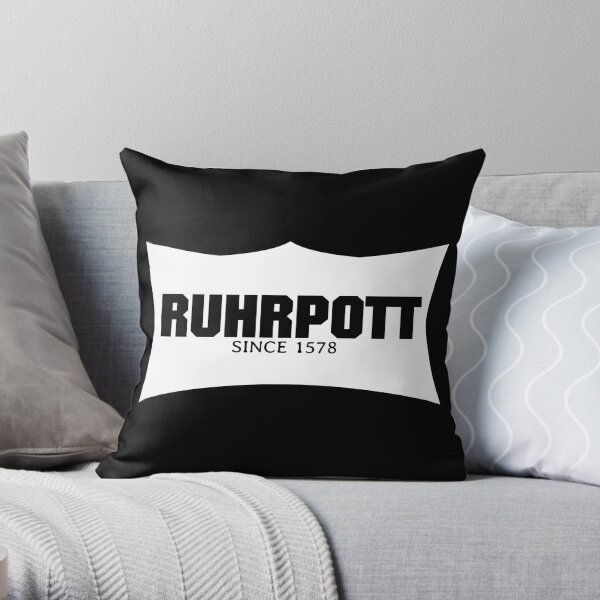 RUHRPOTT SINCE 1578 (w) Throw Pillow