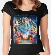 Legends of tomorrow s4 poster Women's Fitted Scoop T-Shirt