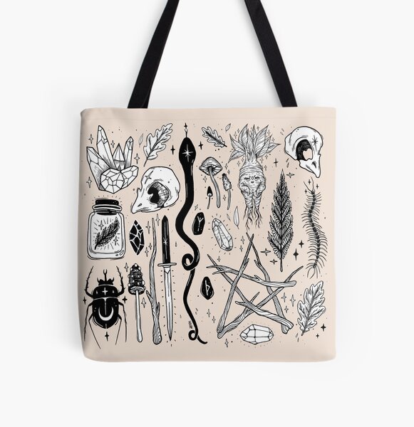 HERBST EQUINOX Allover-Print Tote Bag