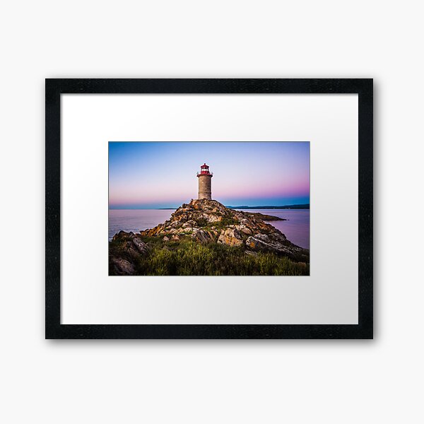 Phare du Pilier de Pierre Impression encadrée