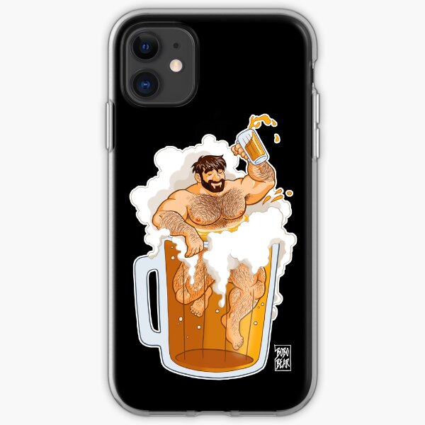 ADAM LIKES A BIG BEER iPhone Soft Case