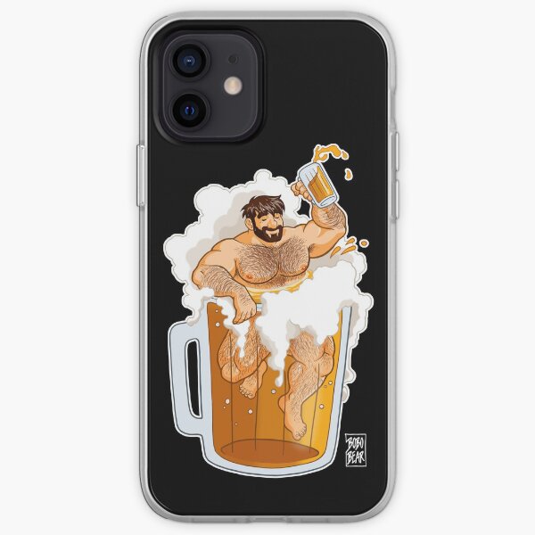 ADAM LIKES A BIG BEER iPhone Soft Case
