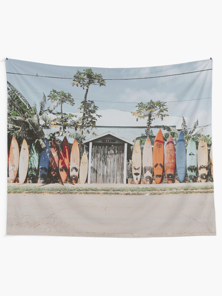 Alternate view of Let's Surf VI Tapestry