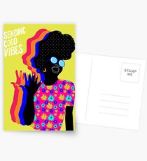 Sending good vibes Postcards