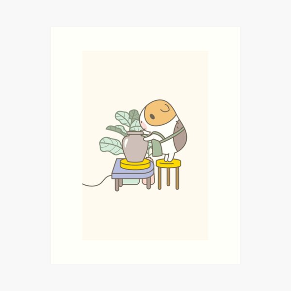 Item preview, Bubu the Guinea Pig, Potter designed and sold by Miri-Noristudio.