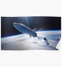 SpaceX's BFR Stage Separation Poster