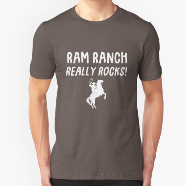 Ram Ranch Really Rocks! Slim Fit T-Shirt