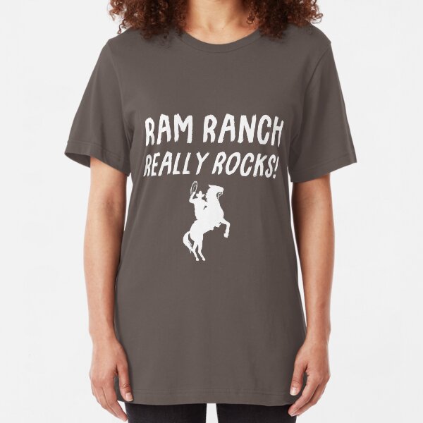 Ram Ranch Really Rocks! Slim Fit T-Shirt