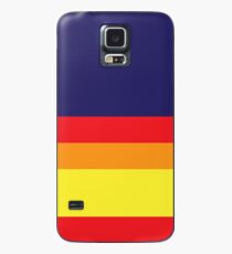 Houston Champ Multistripe Case/Skin for Samsung Galaxy