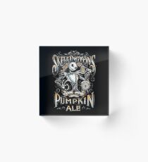 pumkin art Acrylic Block