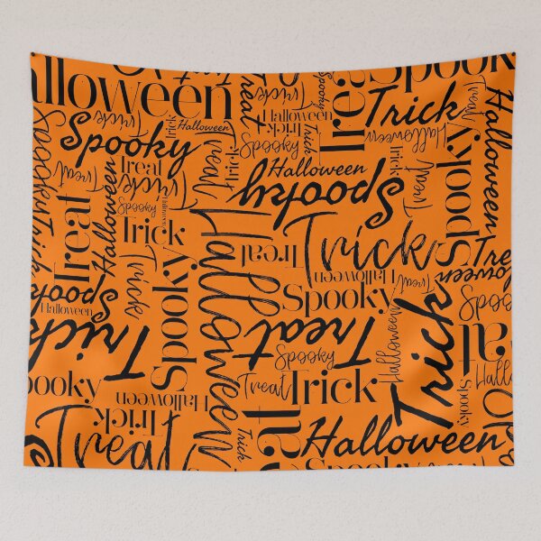 Item preview, Halloween Type (Black) designed and sold by ShiyaDigital.