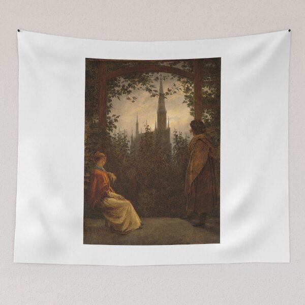 Item preview, Gazebo in Greifswald (Caspar David Friedrich) designed and sold by ArtHistorical.