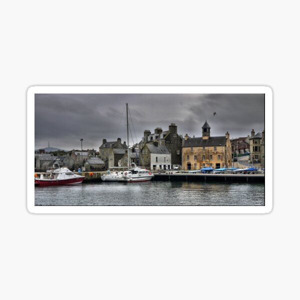Part of Lerwick Harbour Sticker
