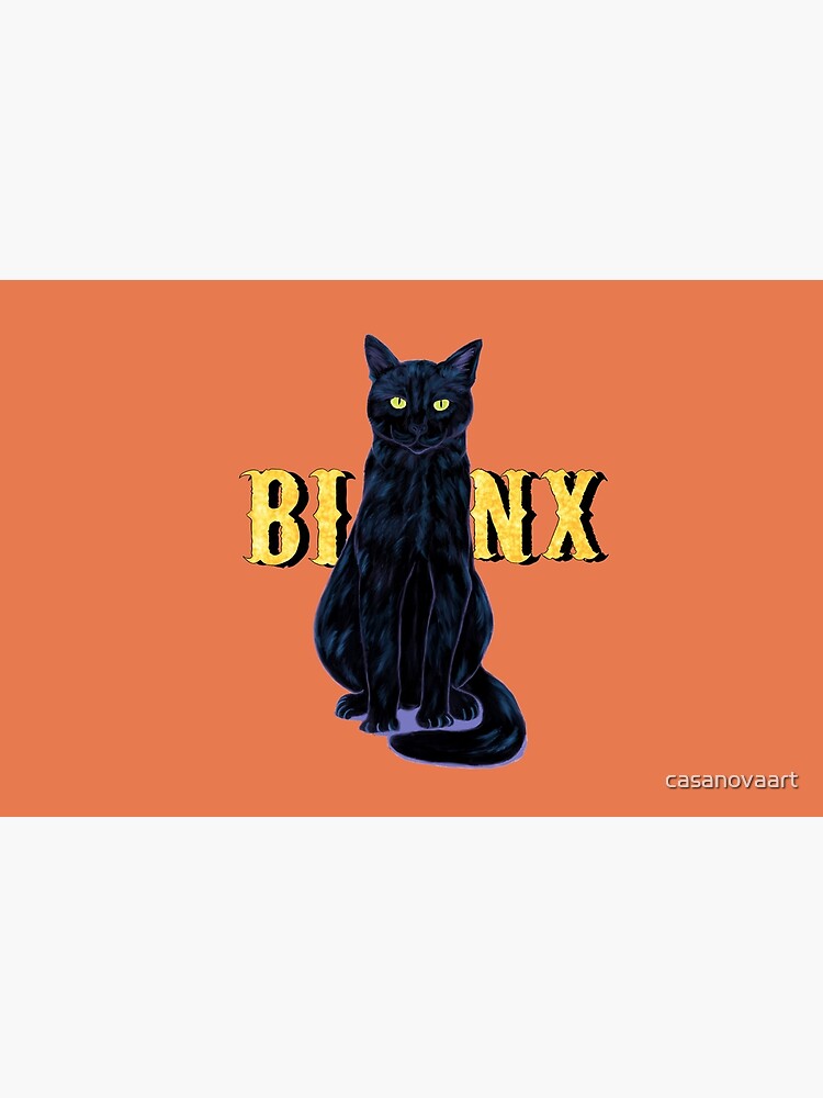 Black Cat Binx Halloween by casanovaart