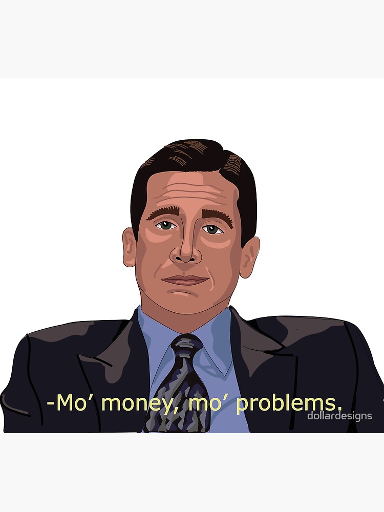 Mo Money Mo Problems Canvas Print For Sale By Dollardesigns Redbubble