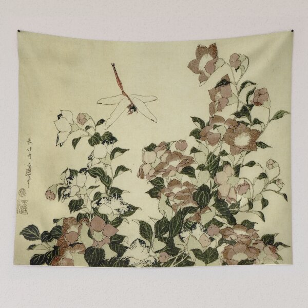 Item preview, Campanula and dragonfl., Hokusai designed and sold by Gotoo.