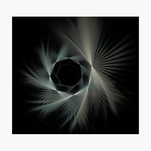 Spiraling Into The Night Photographic Print