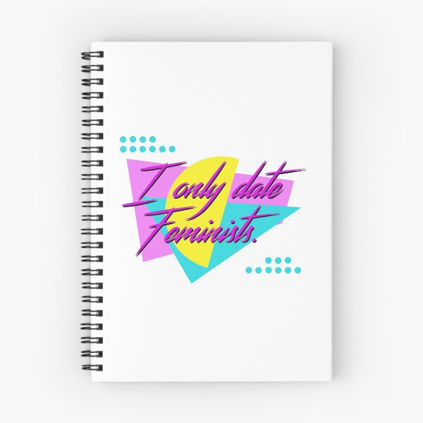 Item preview, I only date feminists - 80s designed and sold by lillenbaer.