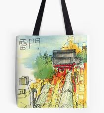 Kaminarimon in Asakusa, Tokyo Tote Bag