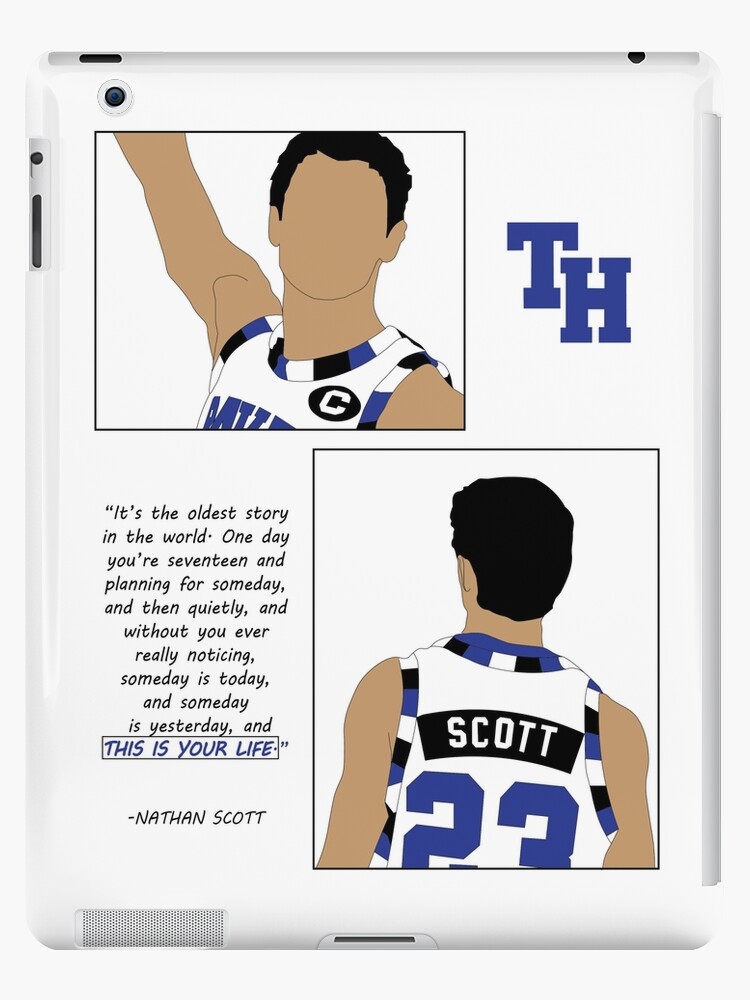 Nathan Scott Basketball Jersey Style Hoodie or Tee Tree Hill 