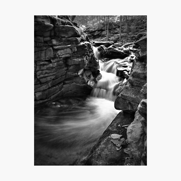 Wispy Cascade Photographic Print
