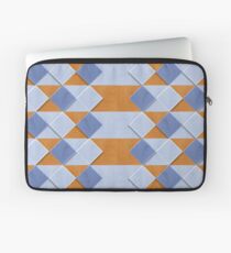 Pastel Coloured Wooden Pattern Laptop Sleeve
