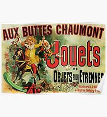Póster Aux Buttes Chaumont Friends (DOMINIO PUBLICO)