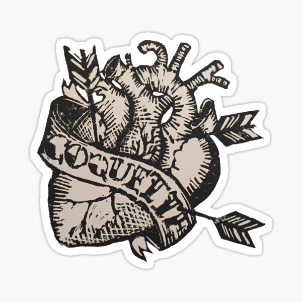 Coquette is French for Flirt Sticker