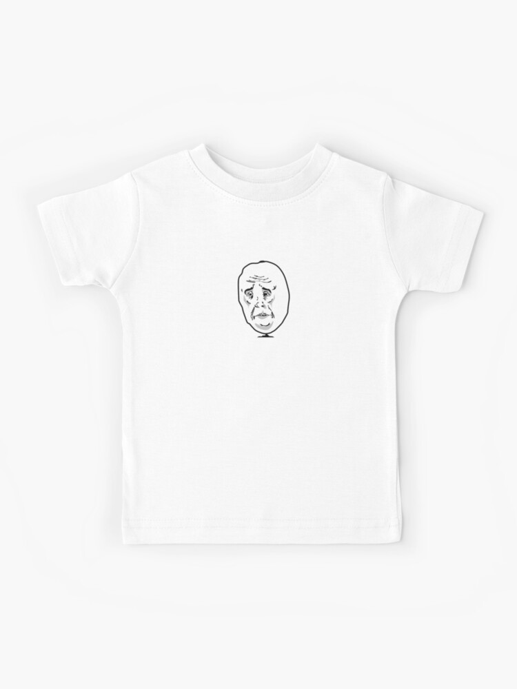 Meme Face Kids T-Shirts for Sale