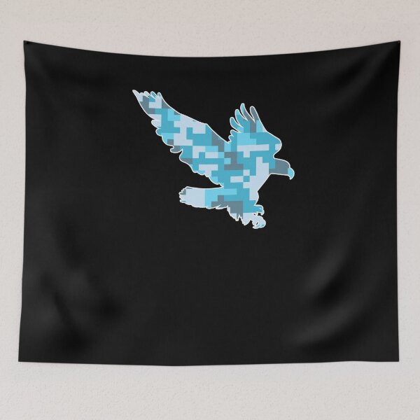 Item preview, Attacking Eagle Camo Screaming Eagle Blue Camo designed and sold by KNUXX Shop.