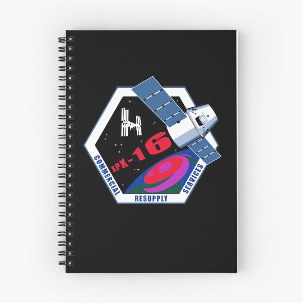 Item preview, NASA / SpaceX Commercial Resupply Services CRS-16 (SpX-16) Mission Patch designed and sold by bobbooo.