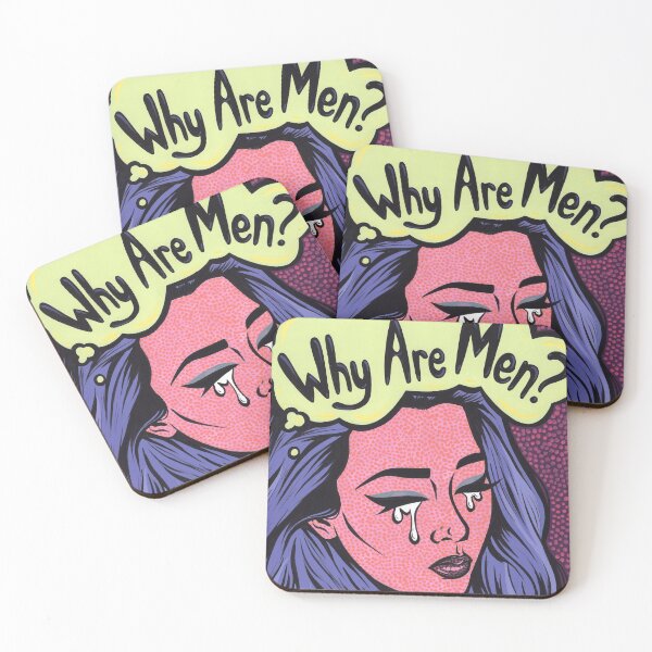 Item preview, Why Are Men? Crying Comic Girl designed and sold by turddemon.