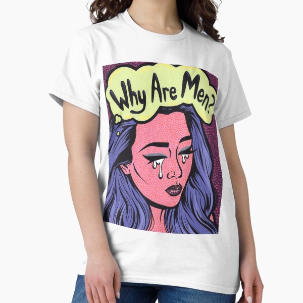 Item preview, Why Are Men? Crying Comic Girl designed and sold by turddemon.