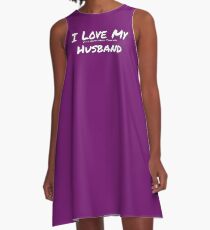 I Love My 'Video Games More Than My' Husband A-Line Dress