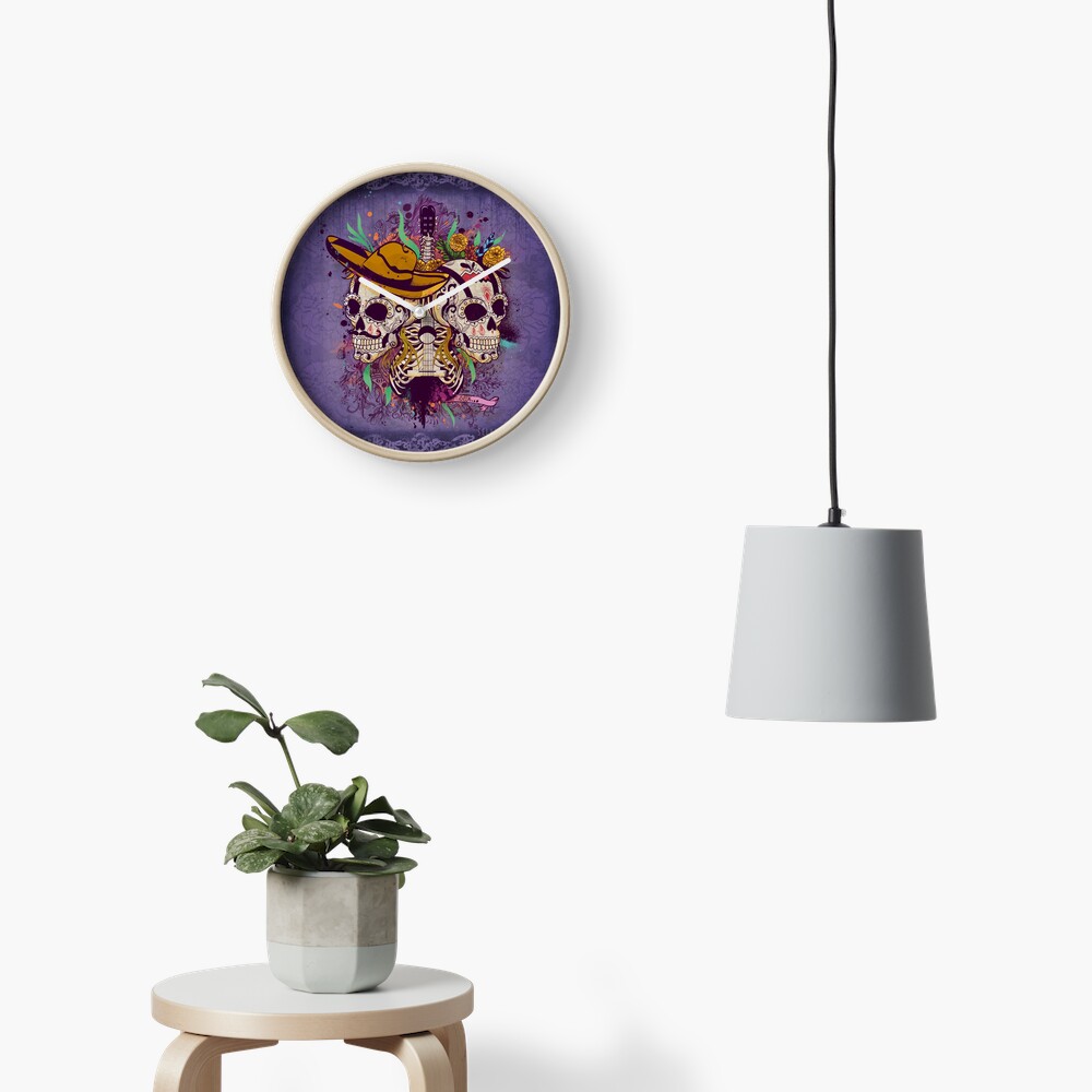 Day of the dead Clock