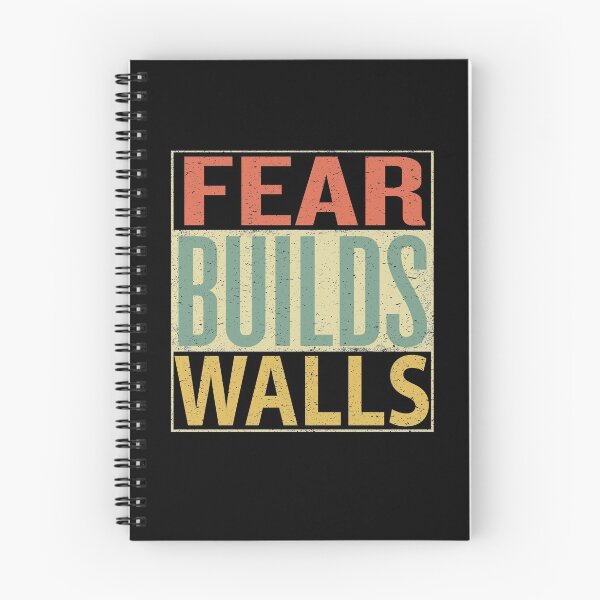Item preview, Fear Builds Walls designed and sold by sillerioustees.