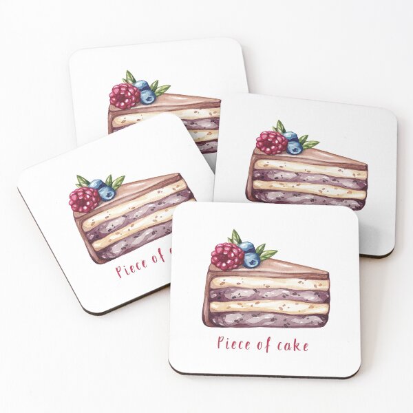 Item preview, Piece of Cake designed and sold by PrettySimple Graphic Design.