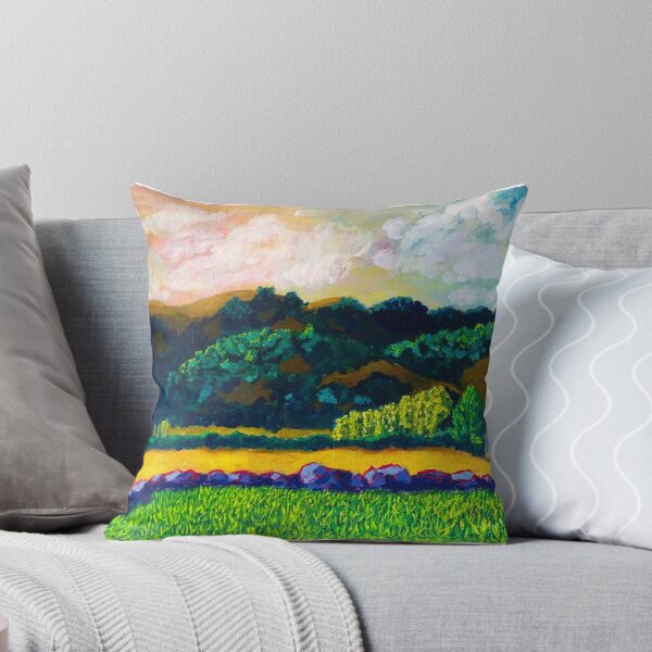The Ranch from Memory Throw Pillow
